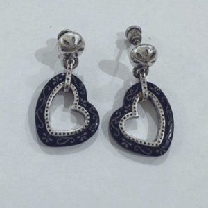 Brighton Metro Heart Earrings